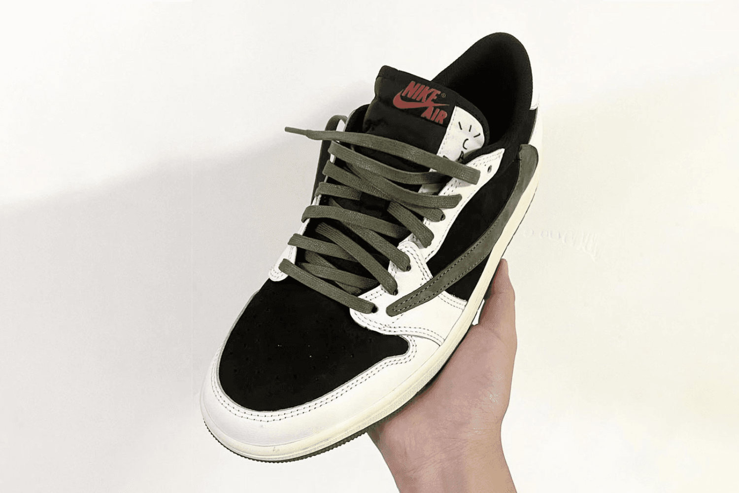 A first look at the Travis Scott x Air Jordan 1 Low OG 'Olive'