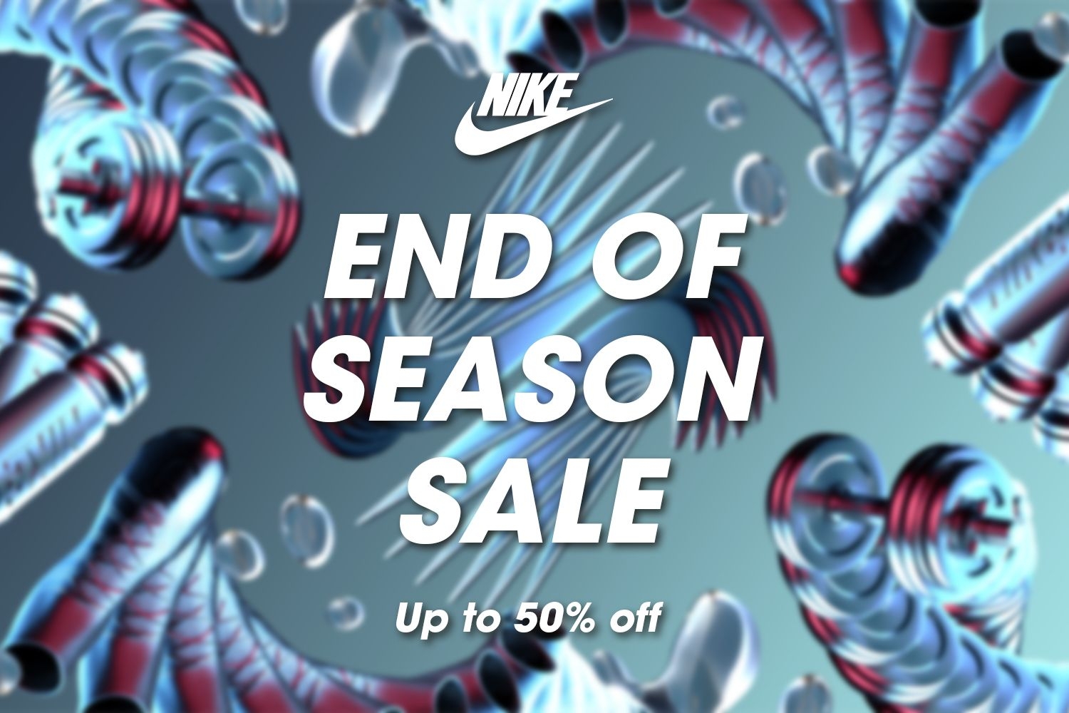 Up to 50% off at the Nike End of Season Sale