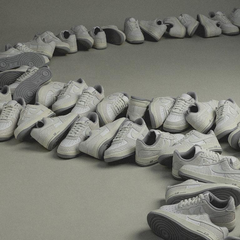 Nike Air Force 1 '07 'White Python'