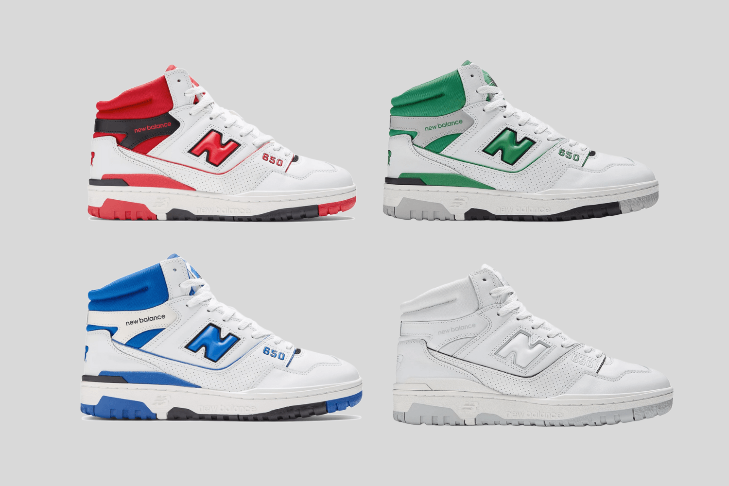 New Balance 650 comes in four new colorways