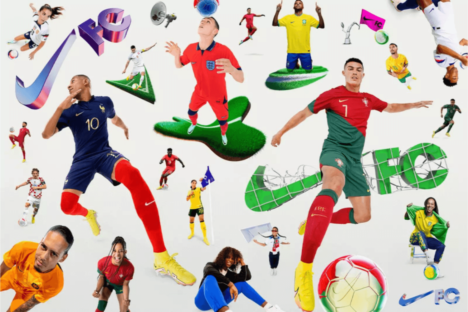 Support your team with Nike's World Cup football kits