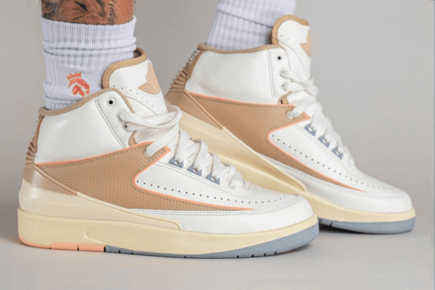 On-Foot Images of the Air Jordan 2 'Craft