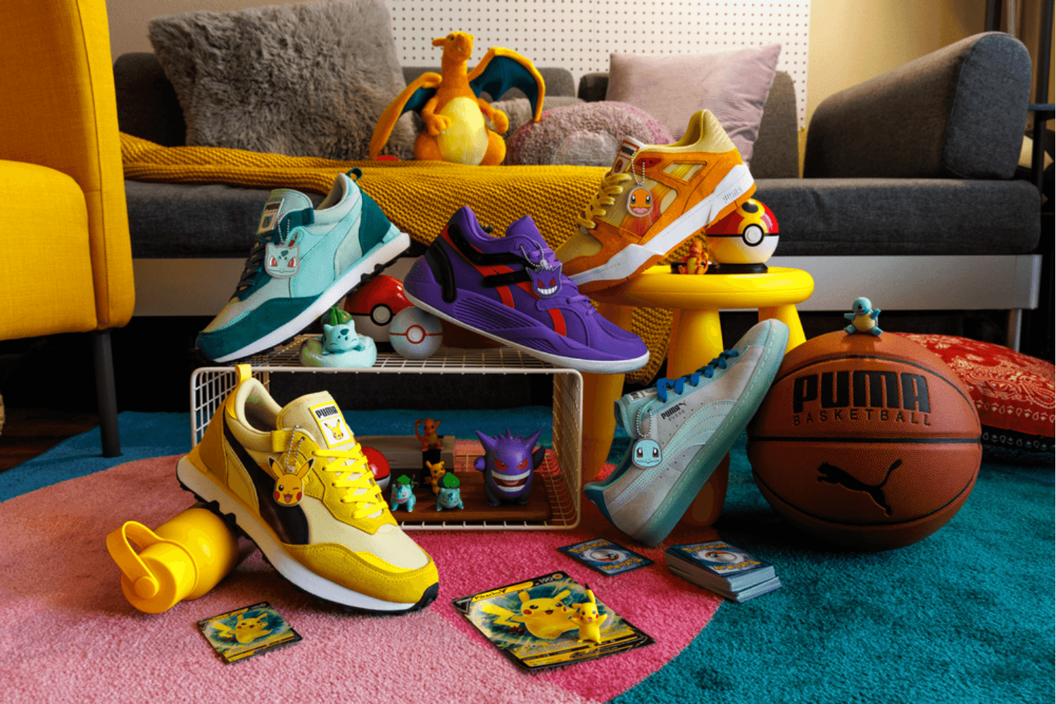 PUMA x Pokémon come up with 25th Anniversary collab