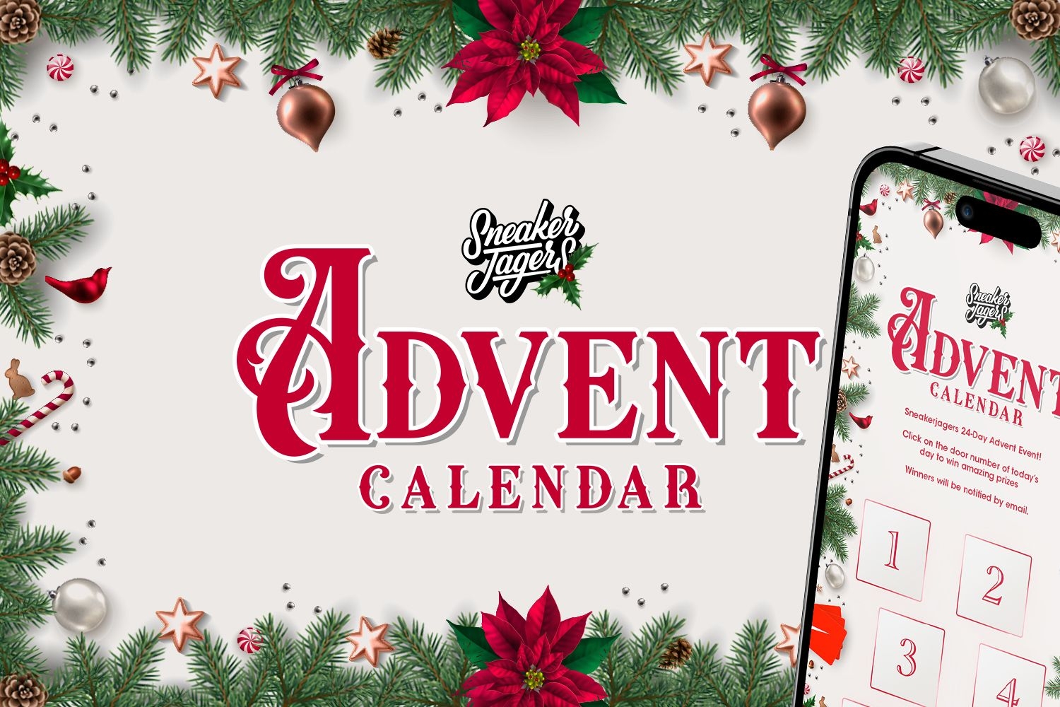 The Sneakerjagers Christmas Advent Calendar is back