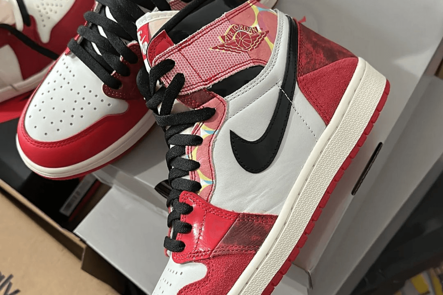 Nike arrives with the Air Jordan 1 High 'Spider-Man: Across The Spider-Verse'