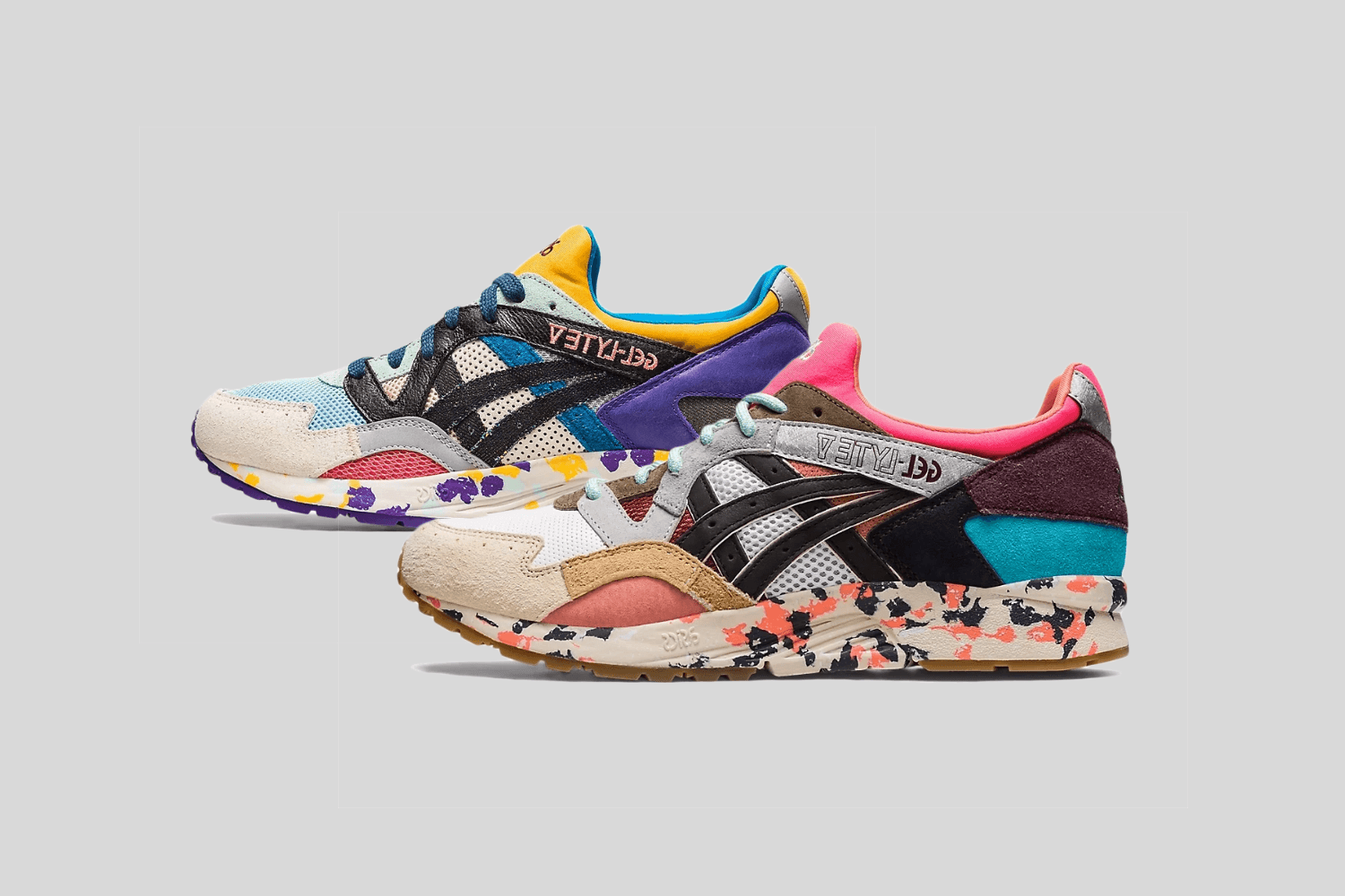 The ASICS Gel-Lyte V comes in a Multi-Colour Pack