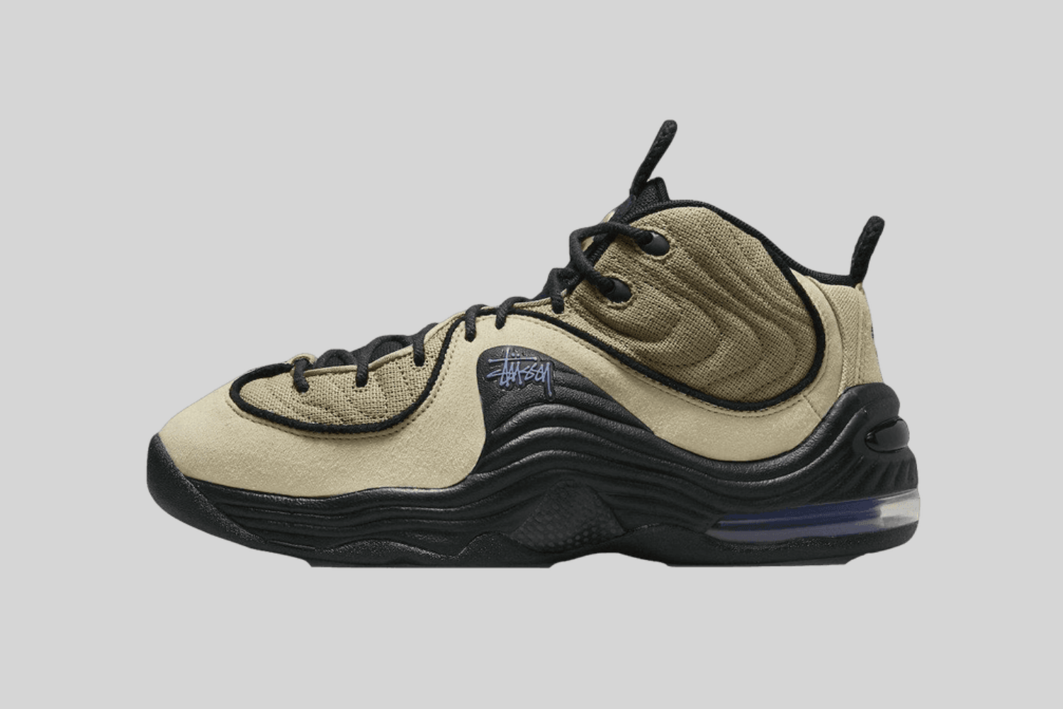 Nike x Stüssy arrives with 3rd Air Penny 'Fossil'