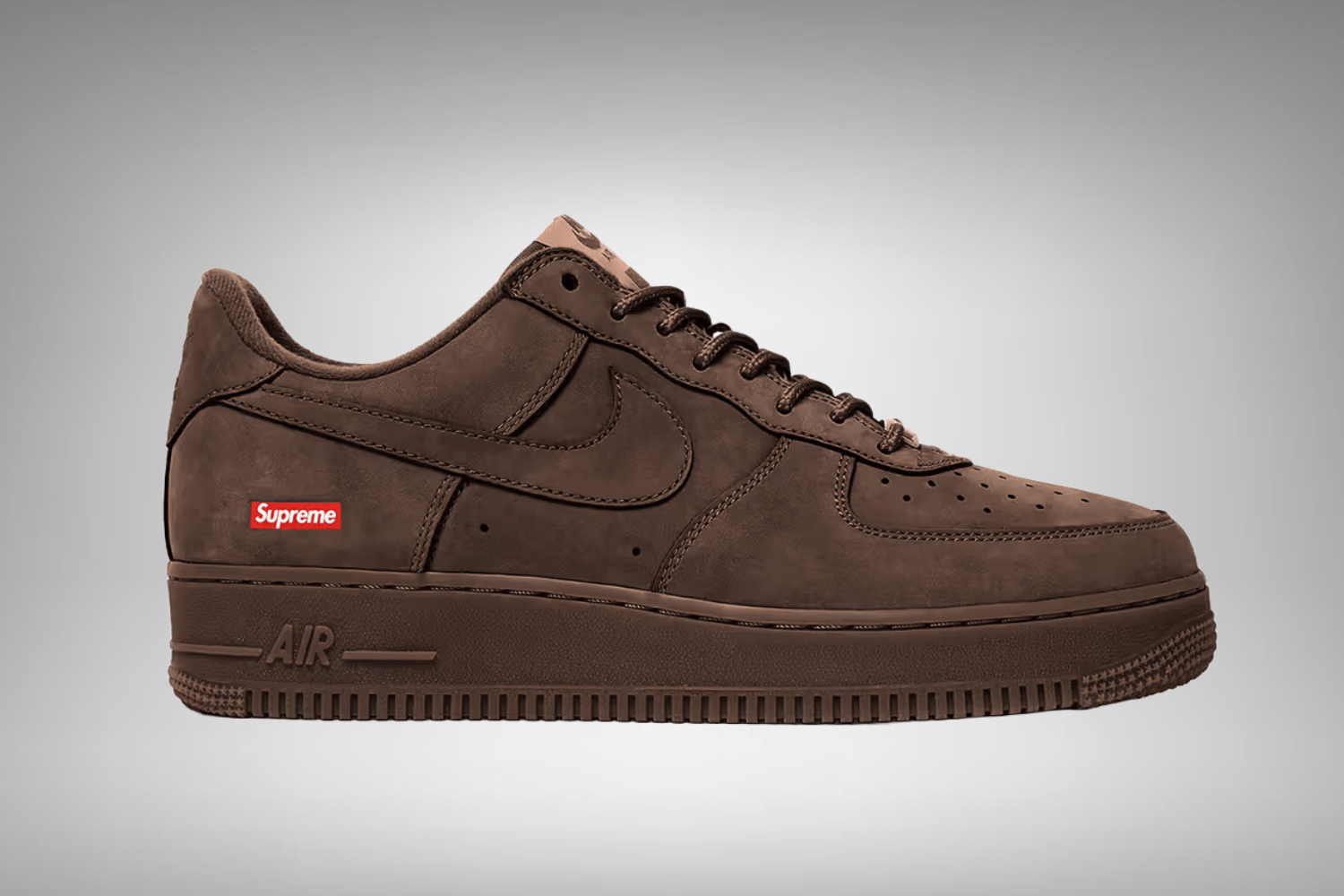 Supreme x Nike Air Force 1 'Baroque Brown' expected in 2023