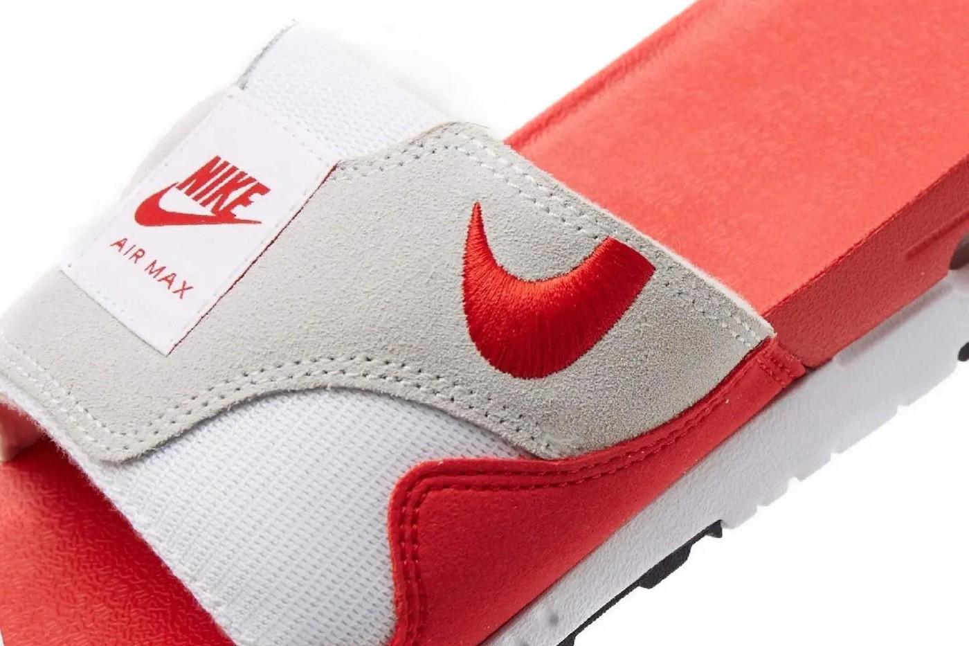 Nike Air Max 1 Slide 'Sport Red'