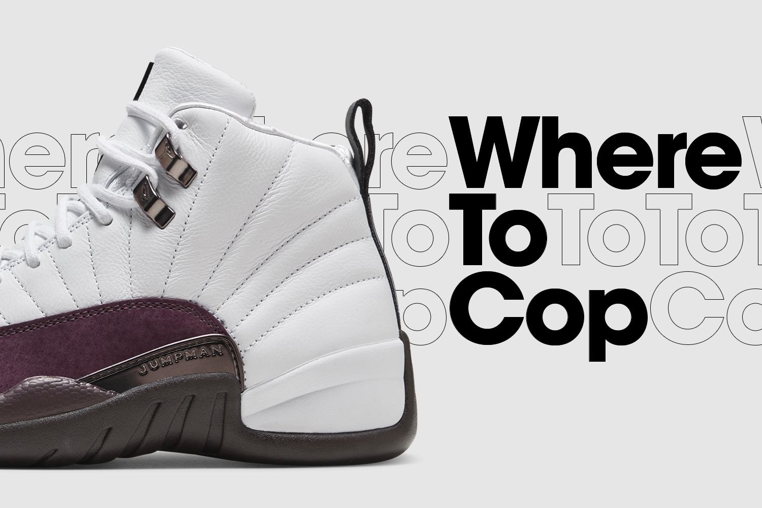 Where to cop: the A Ma Maniére x Air Jordan 12 'White'