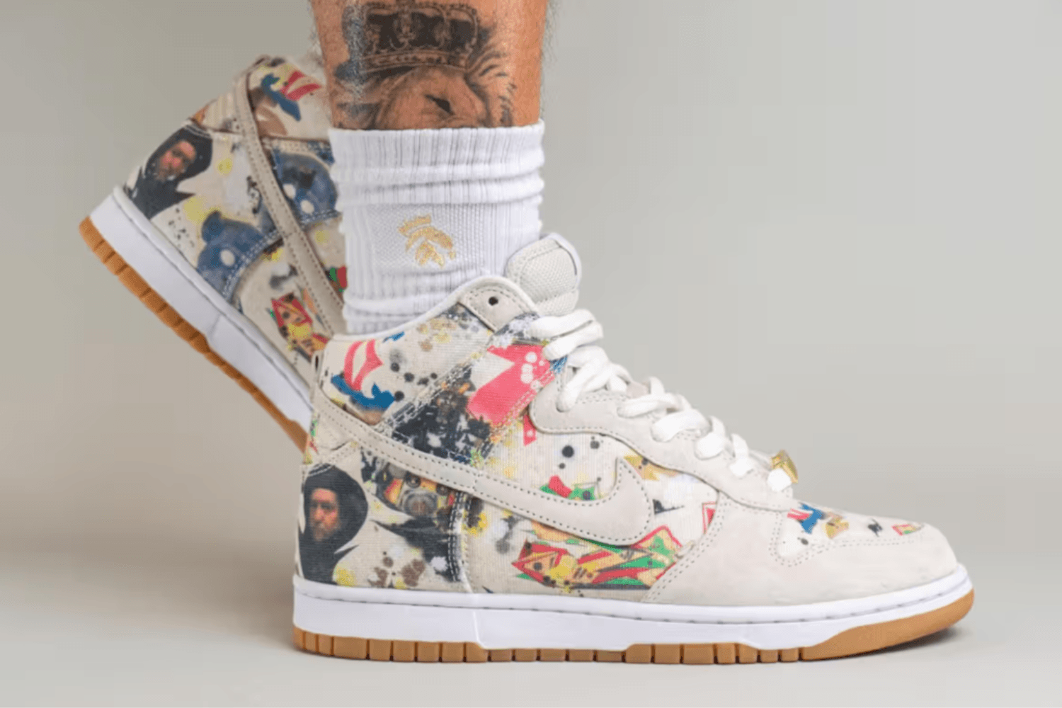 First Images Supreme x Nike SB Dunk 'Rammellzee' pack