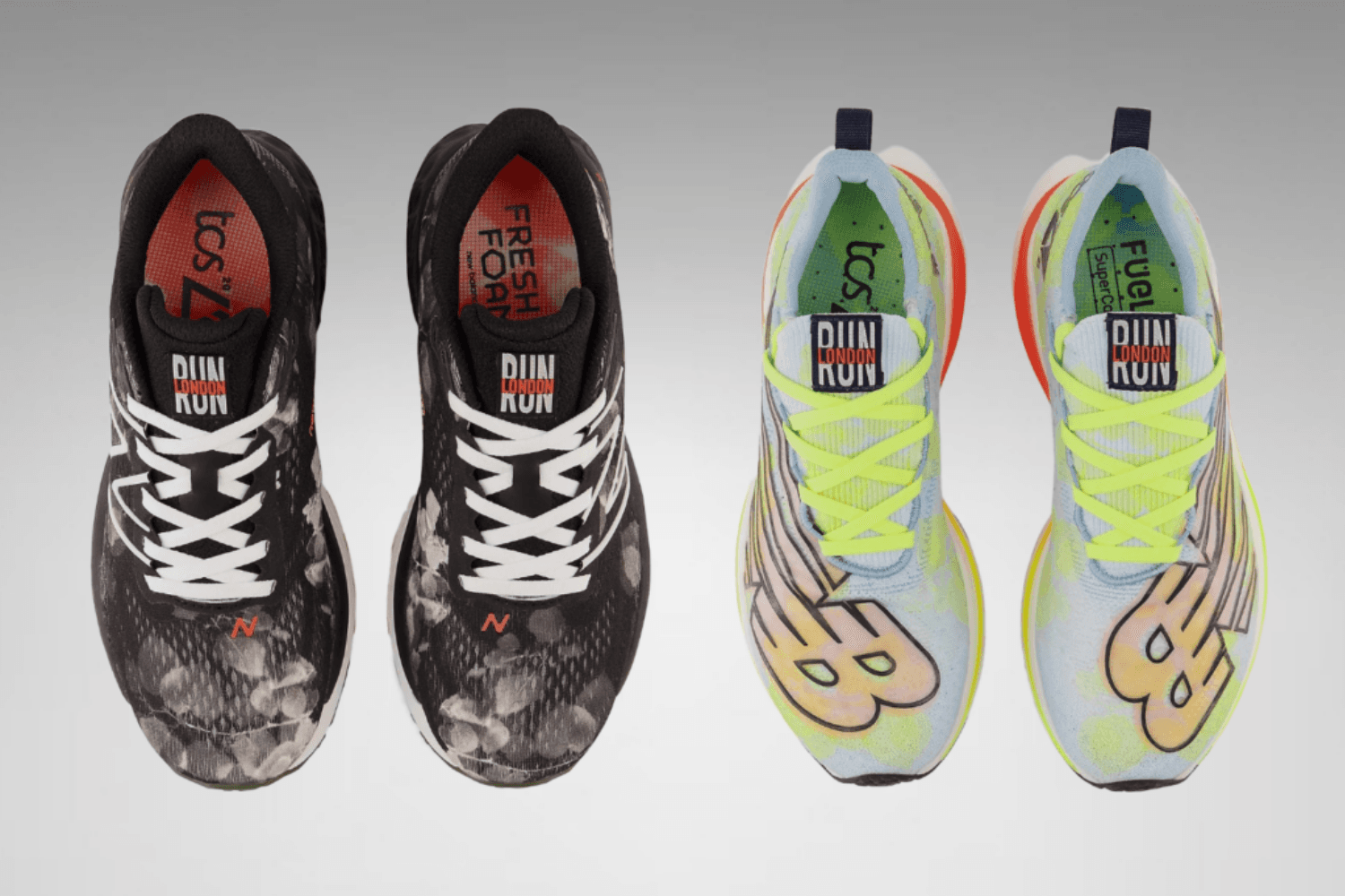 New Balance present two new shoe designs for the London Marathon 2023