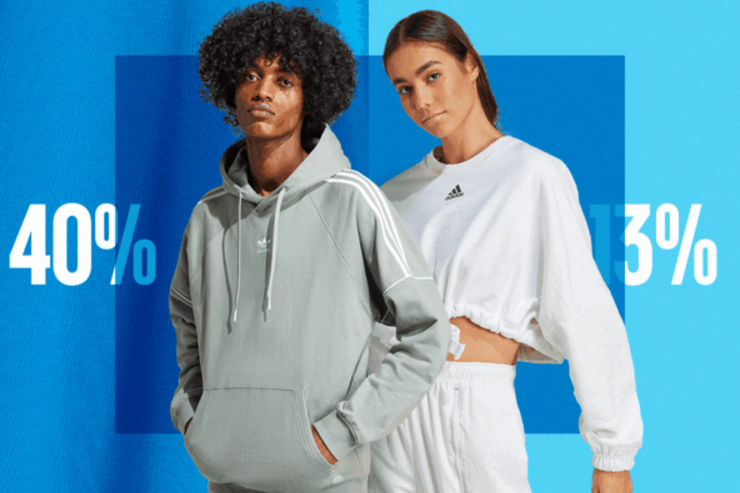The mid-season sale at adidas with up to 40% off