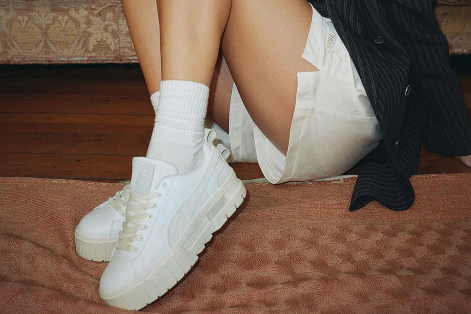 The most popular white sneakers and platform shoes at PUMA
