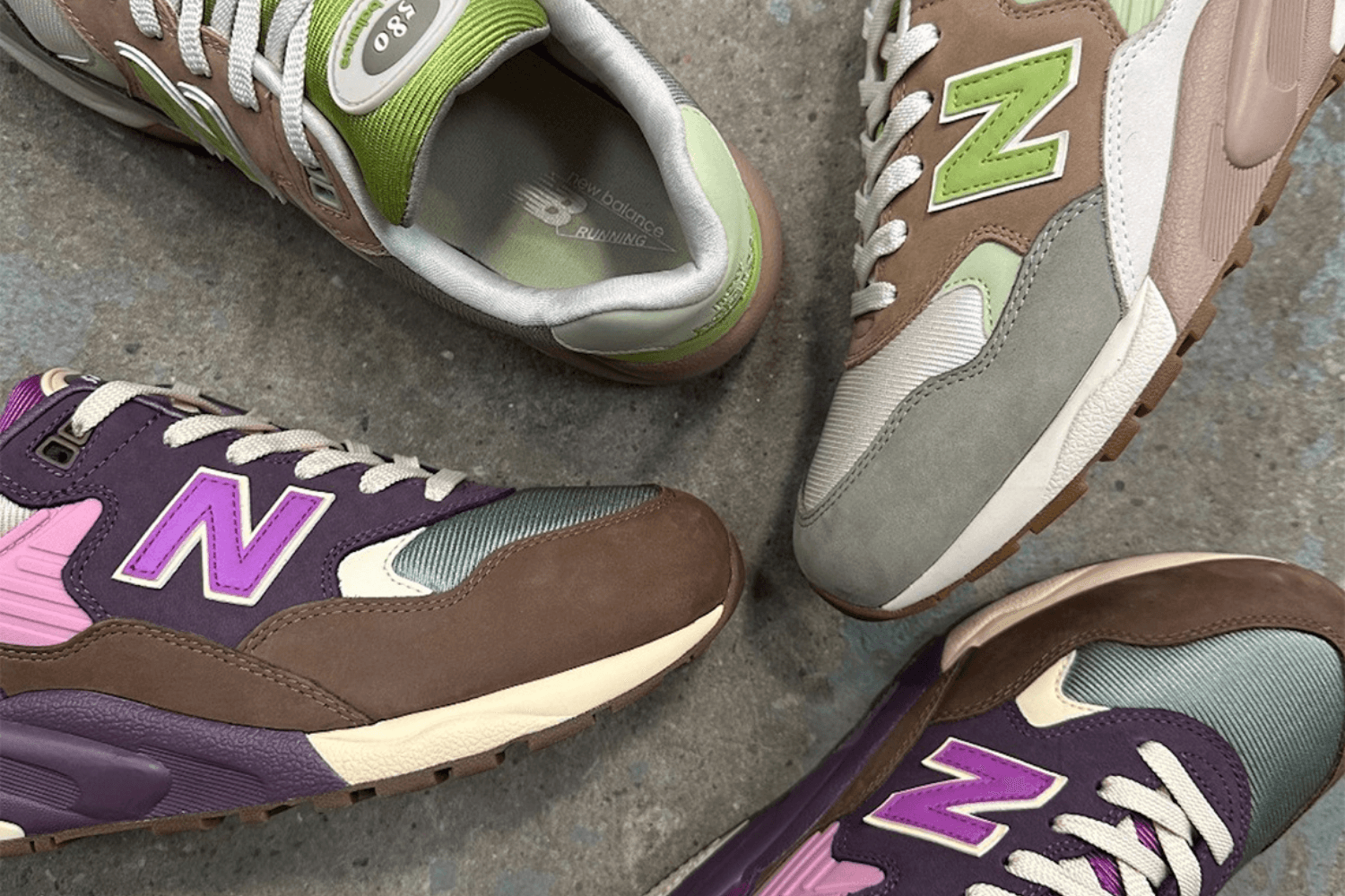 New Balance 580 gets Size? exclusive release
