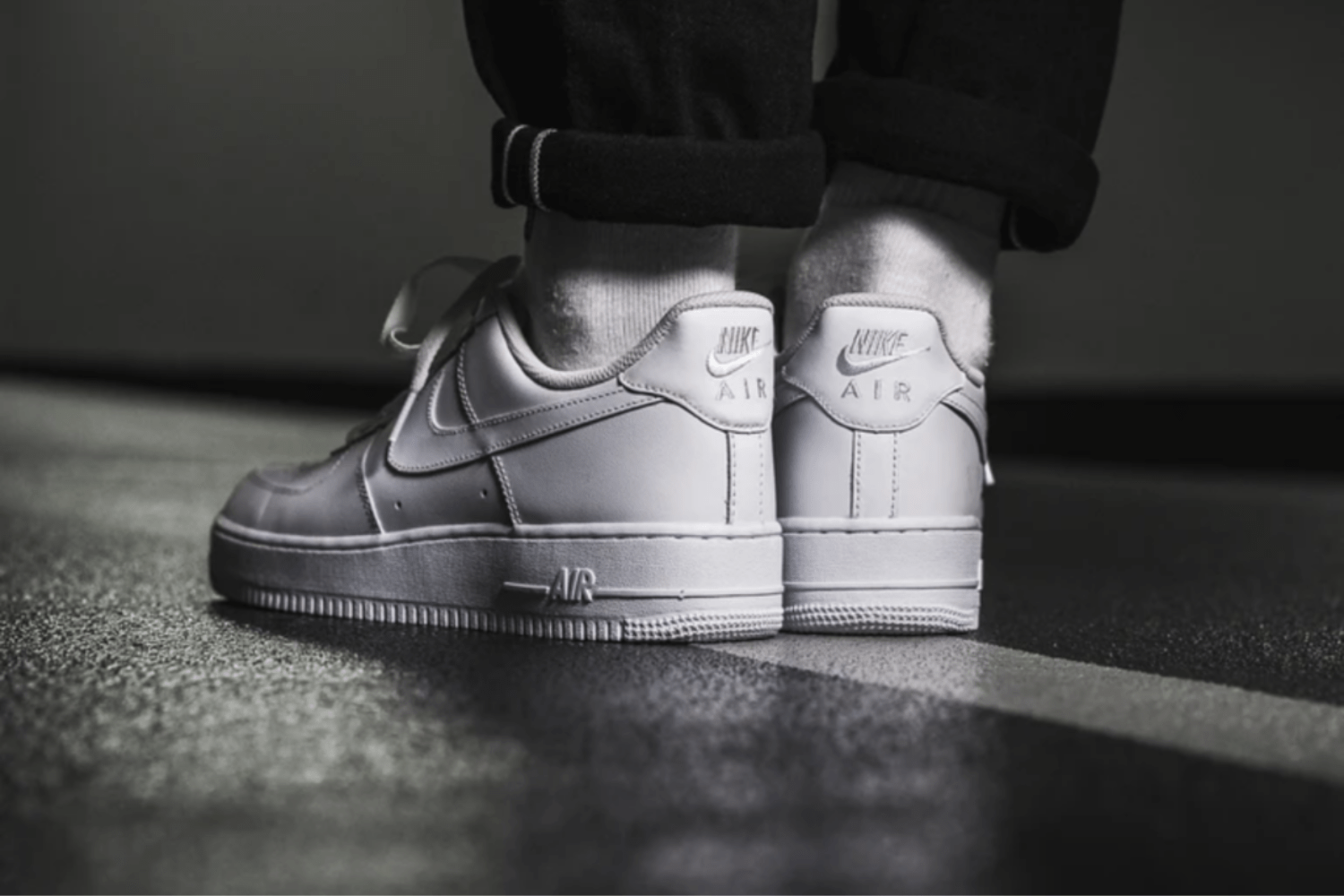White Air Force 1's for the summer