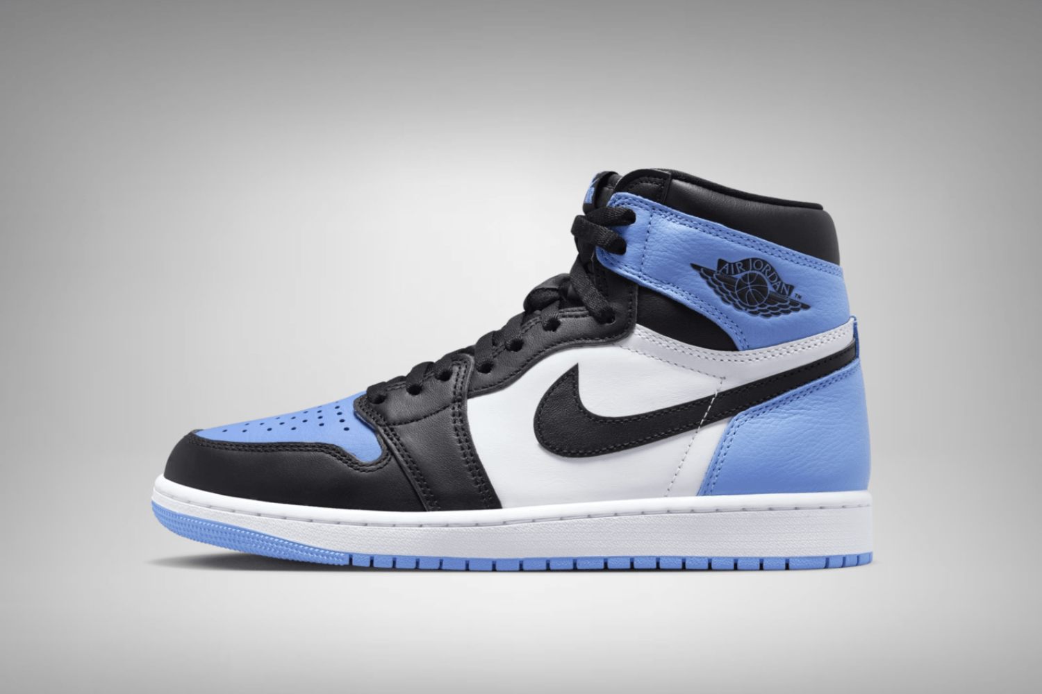 Nike shows official images of the Air Jordan 1 Retro High OG 'UNC Toe'