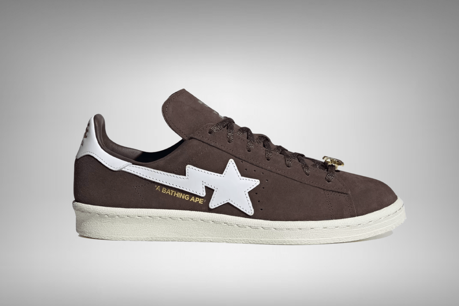 BAPE celebrates 30th anniversary with the adidas Campus 80s 'Brown'