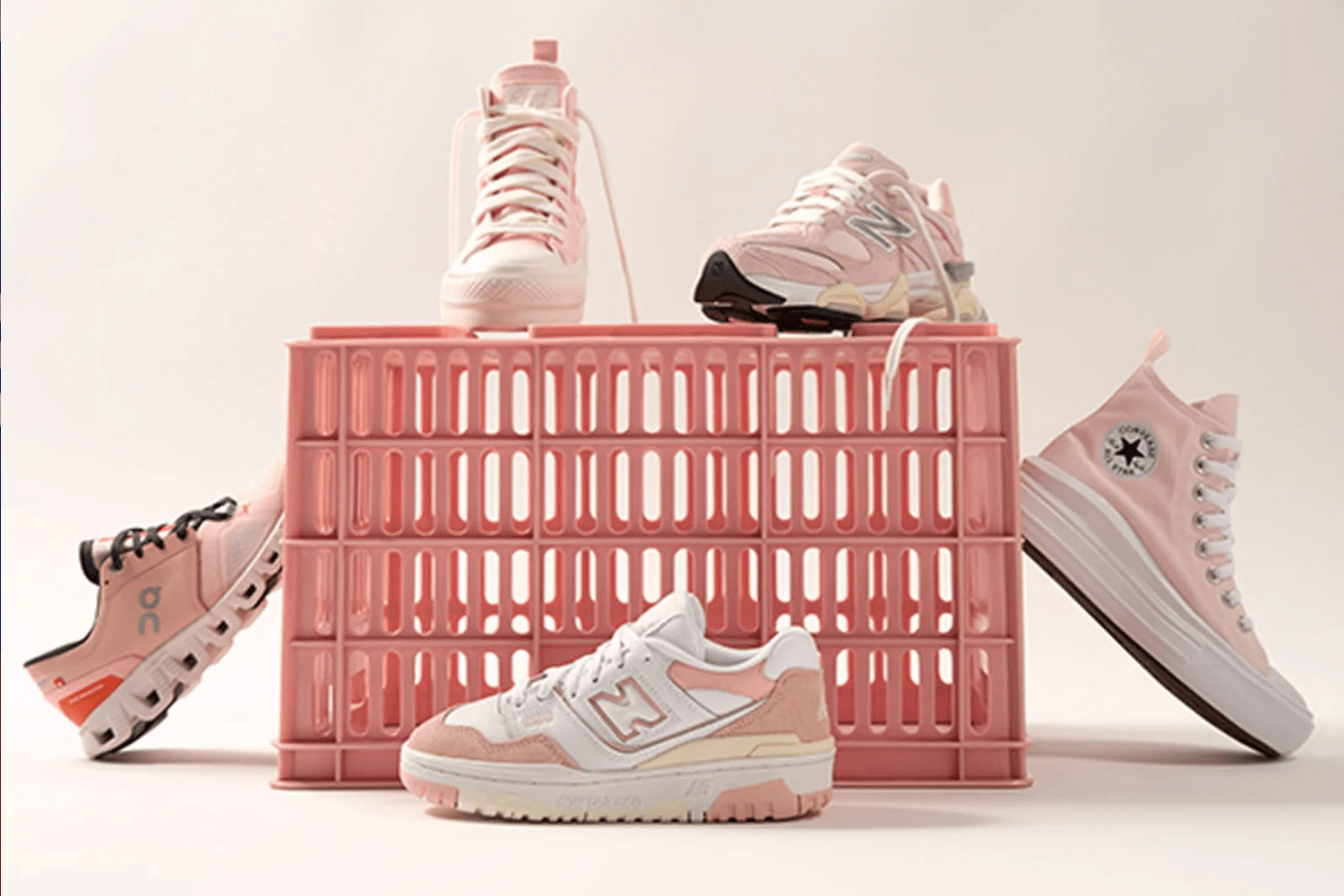 These pink styles from Foot Locker are a must-have for summer