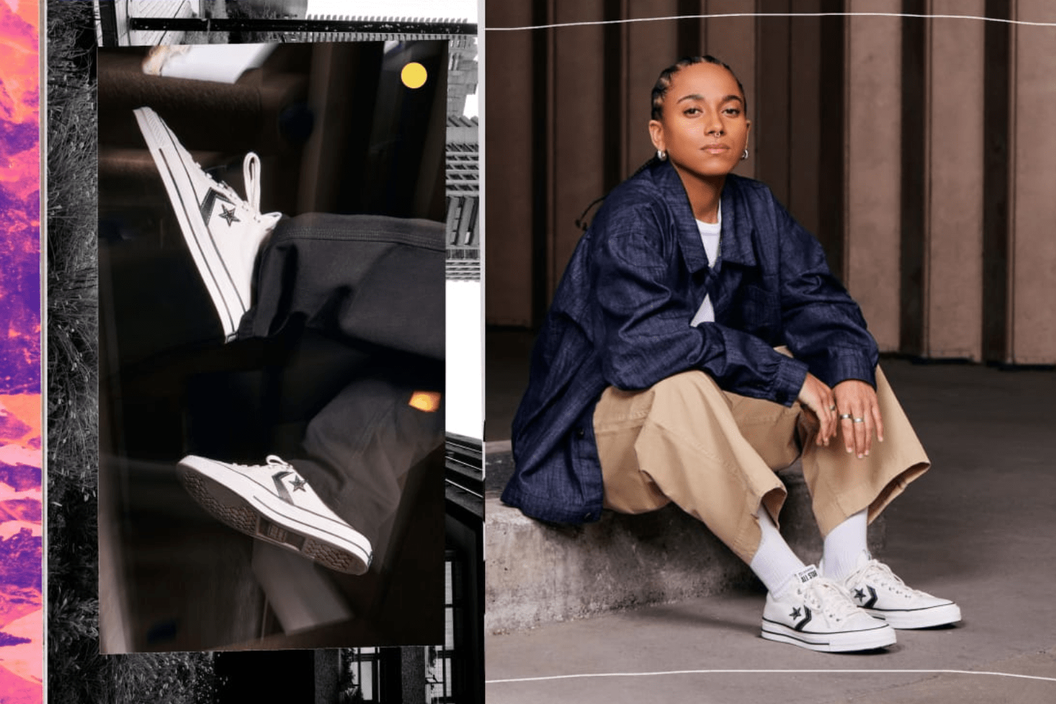 Step into the world of the timeless Converse Star Player 76