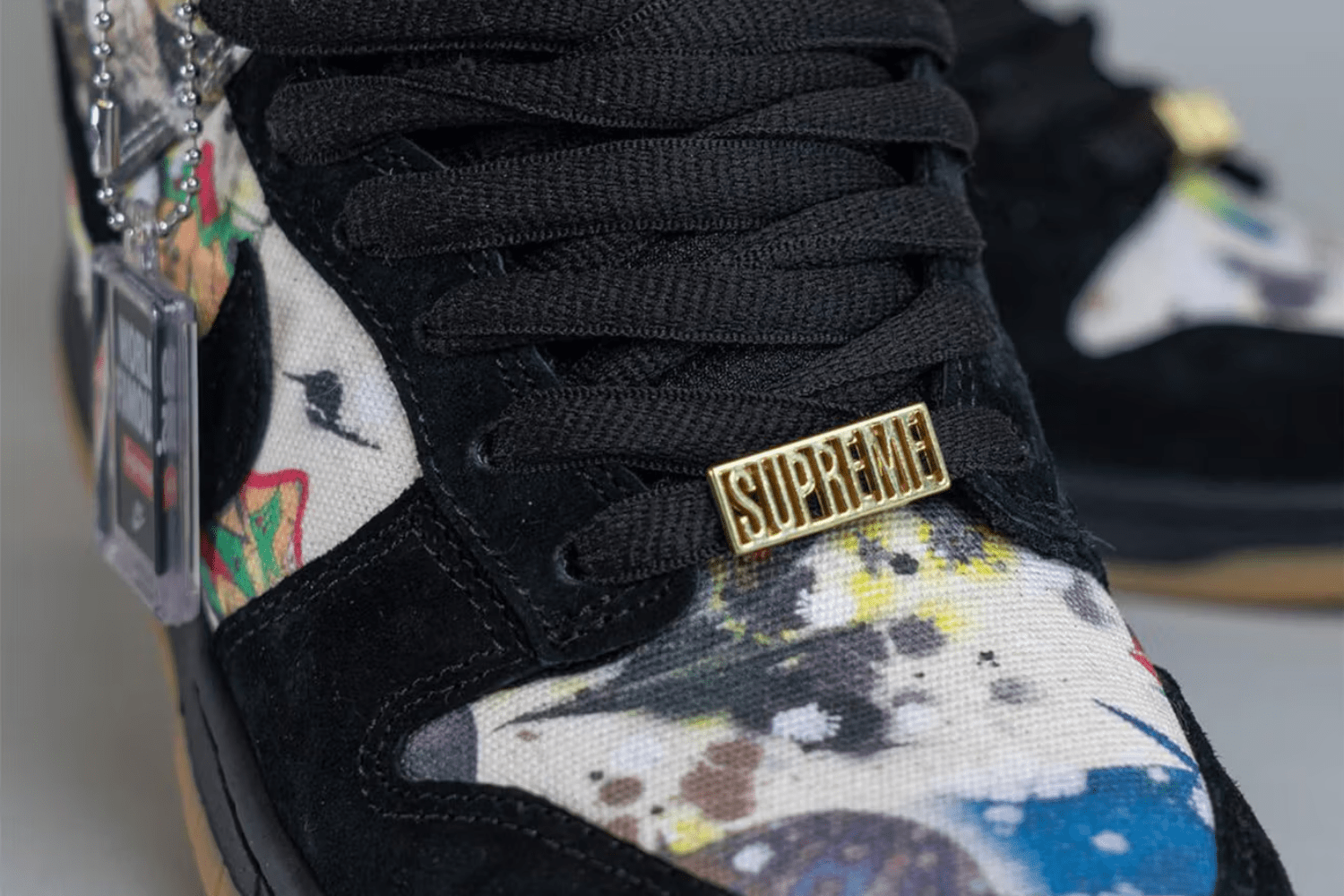 The Supreme x Nike SB Dunk 'Rammellzee' pack got a release date
