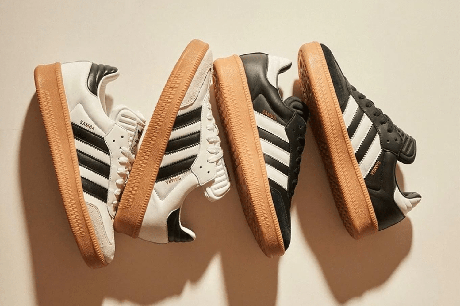 The adidas Samba XLG arrives in two OG colorways