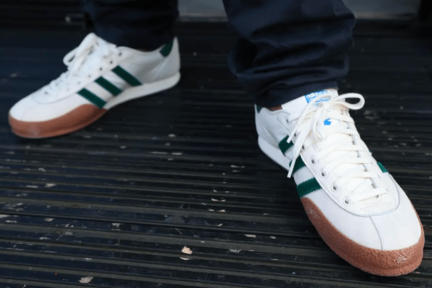 Liam Gallagher unveils 'Bottle Green' colorway for the adidas LG2 SPZL