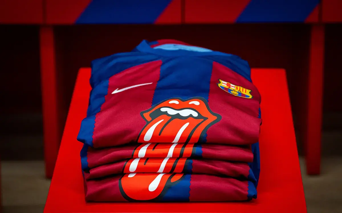 FC Barcelona x The Rolling Stones Barca kit