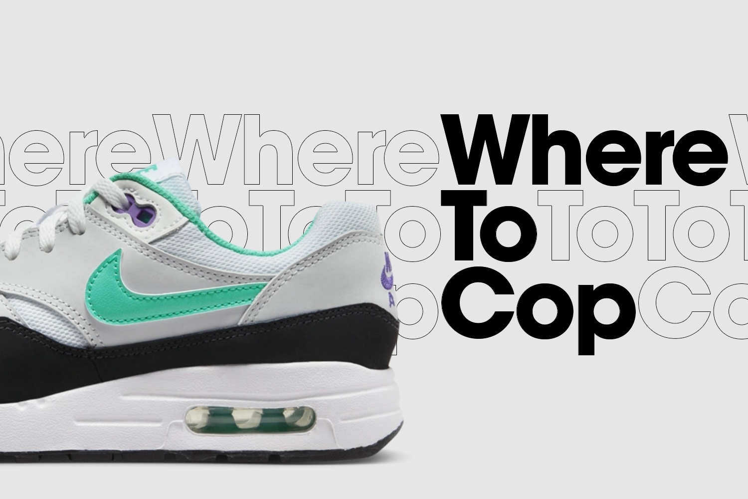 Where to cop: the Nike Air Max 1 'Tropical Twist'