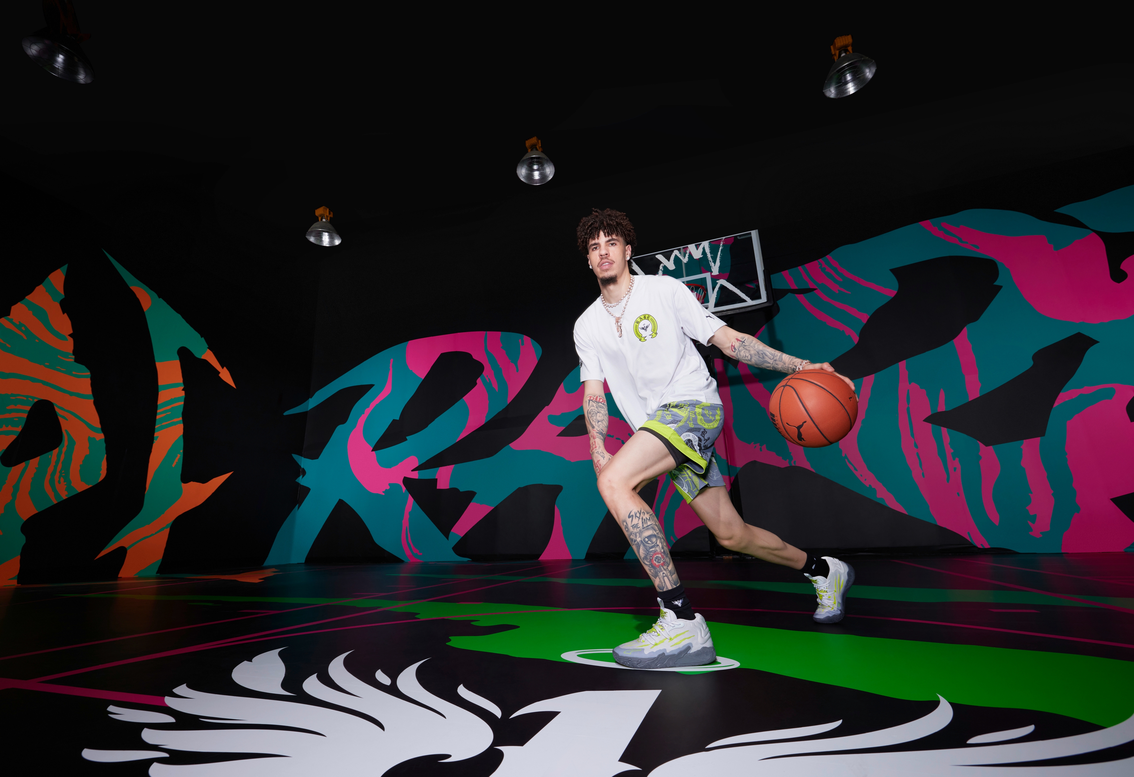 LaMelo Ball arrives with a new PUMA MB.03