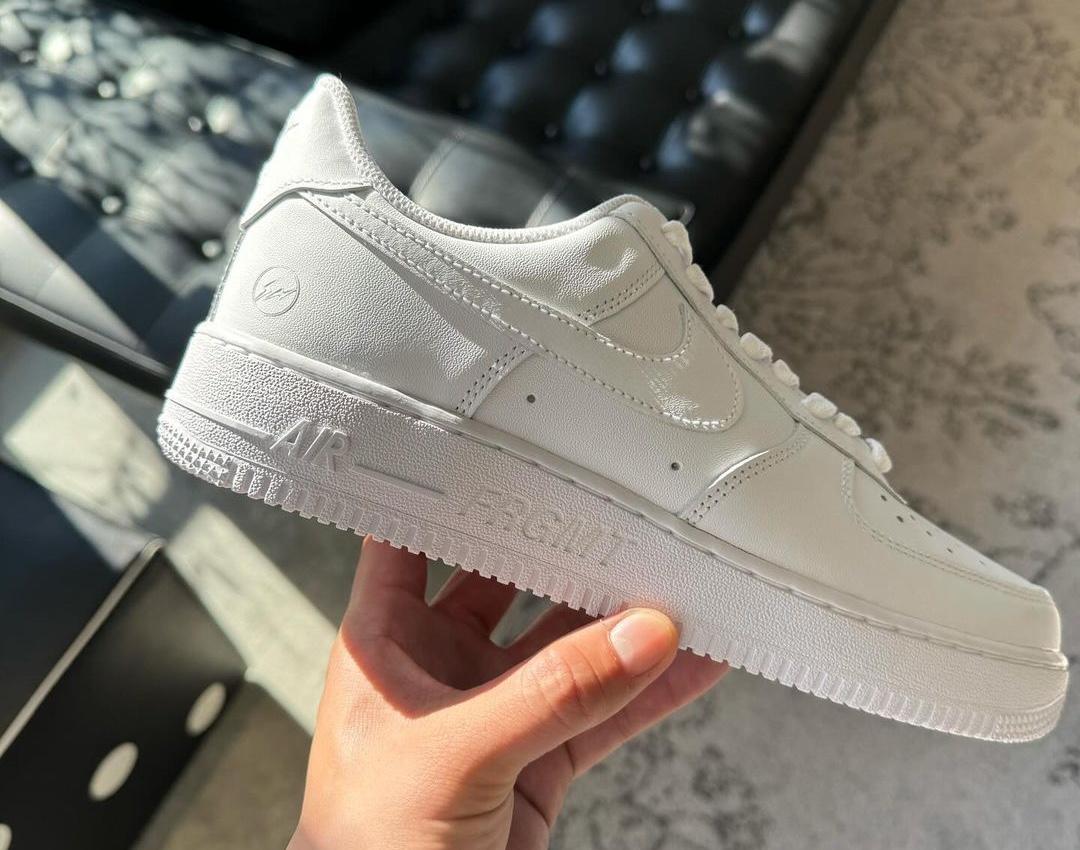fragment design x Nike Air Force 1 Low White