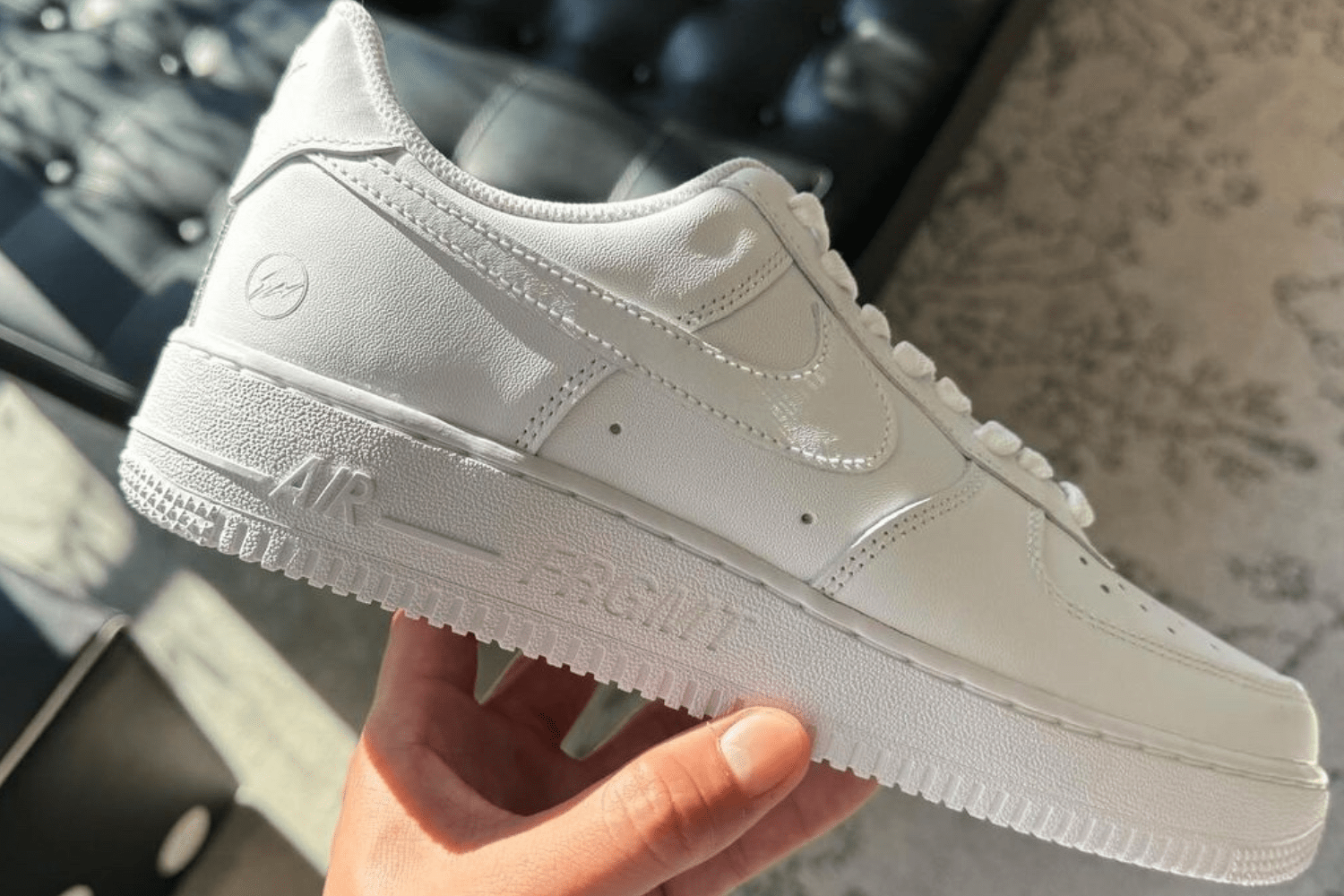 First images: fragment design x Nike Air Force 1 Low