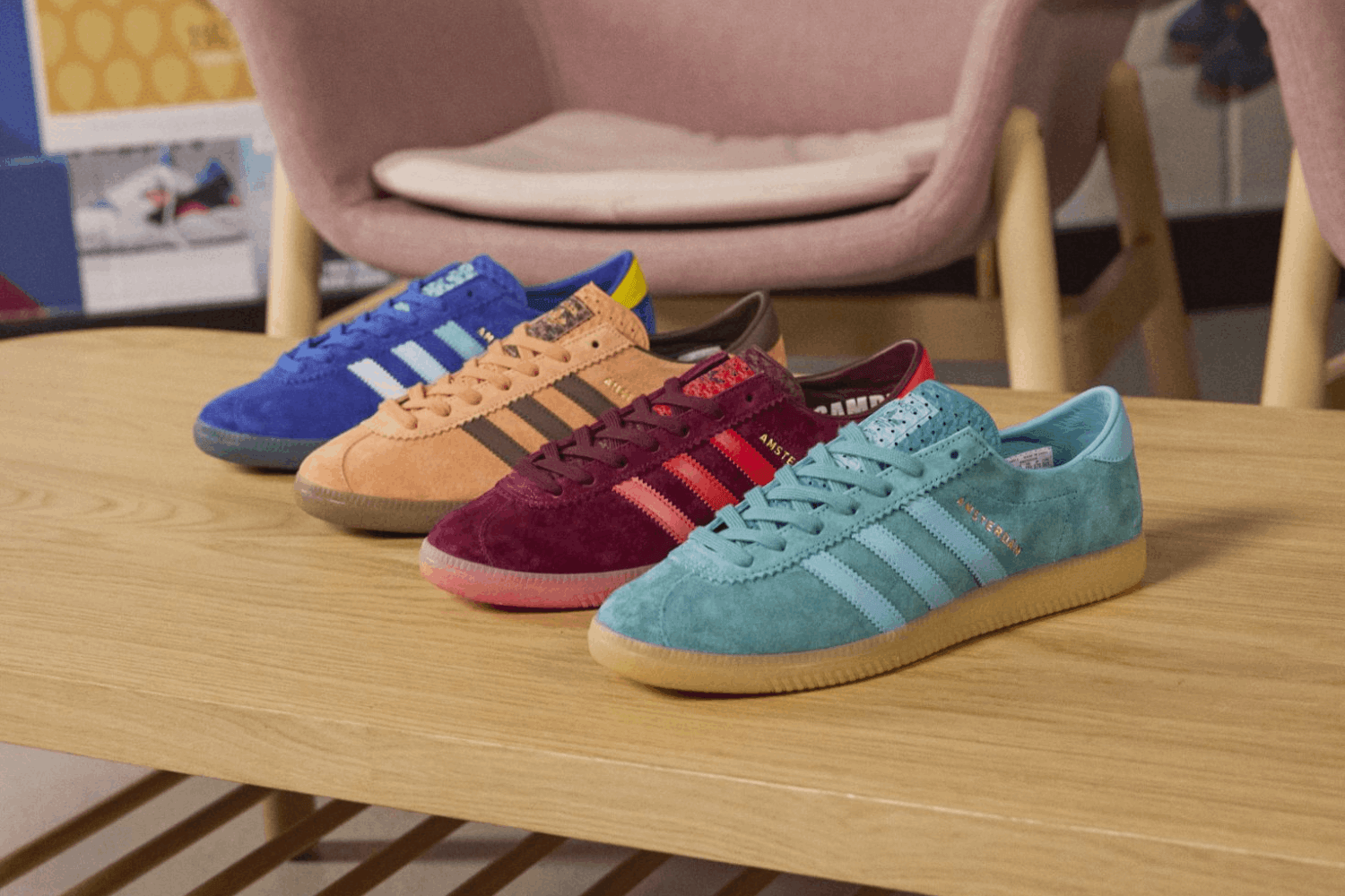 New adidas Amsterdam colorways will drop exclusively at size? in 2024