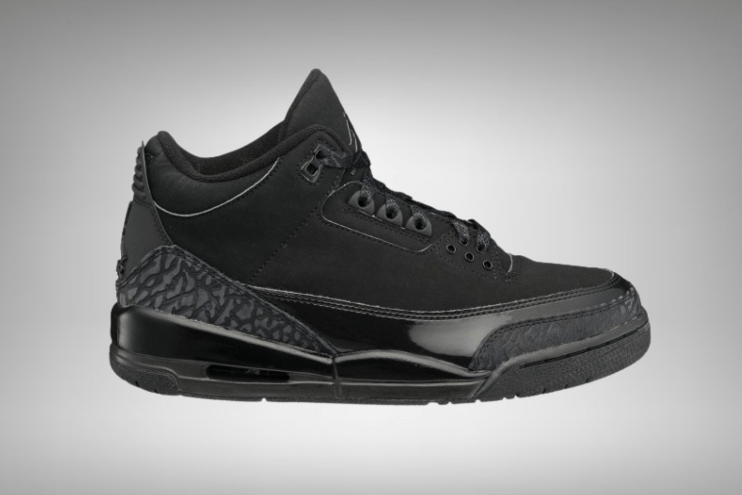 The Air Jordan 3 'Black Cat' seems to return in 2024