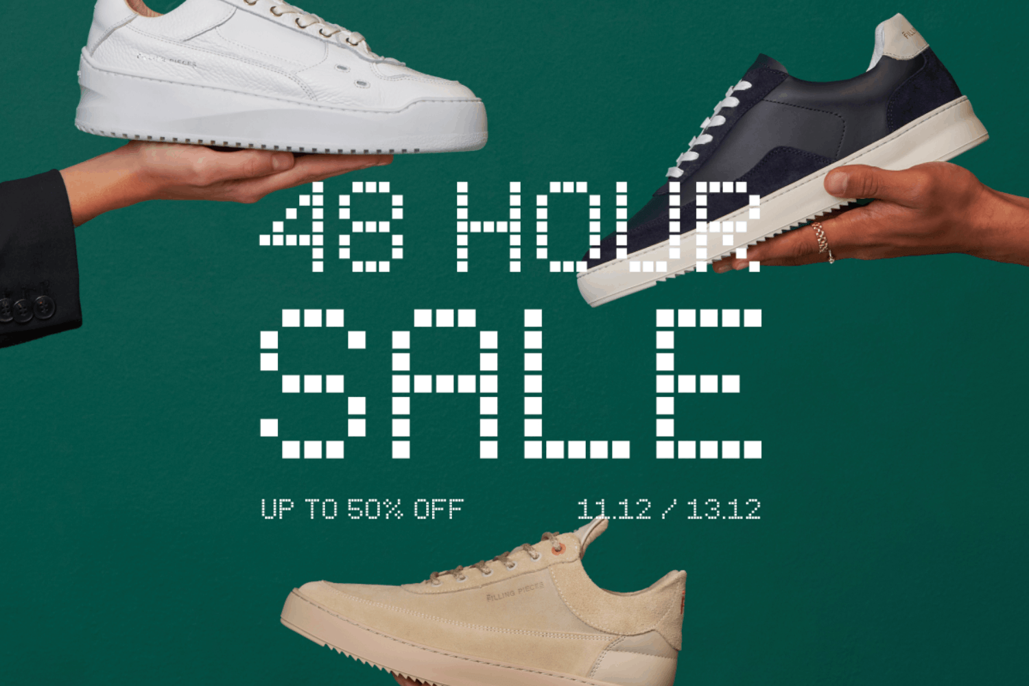 The Filling Pieces 48 Hour Sale has started