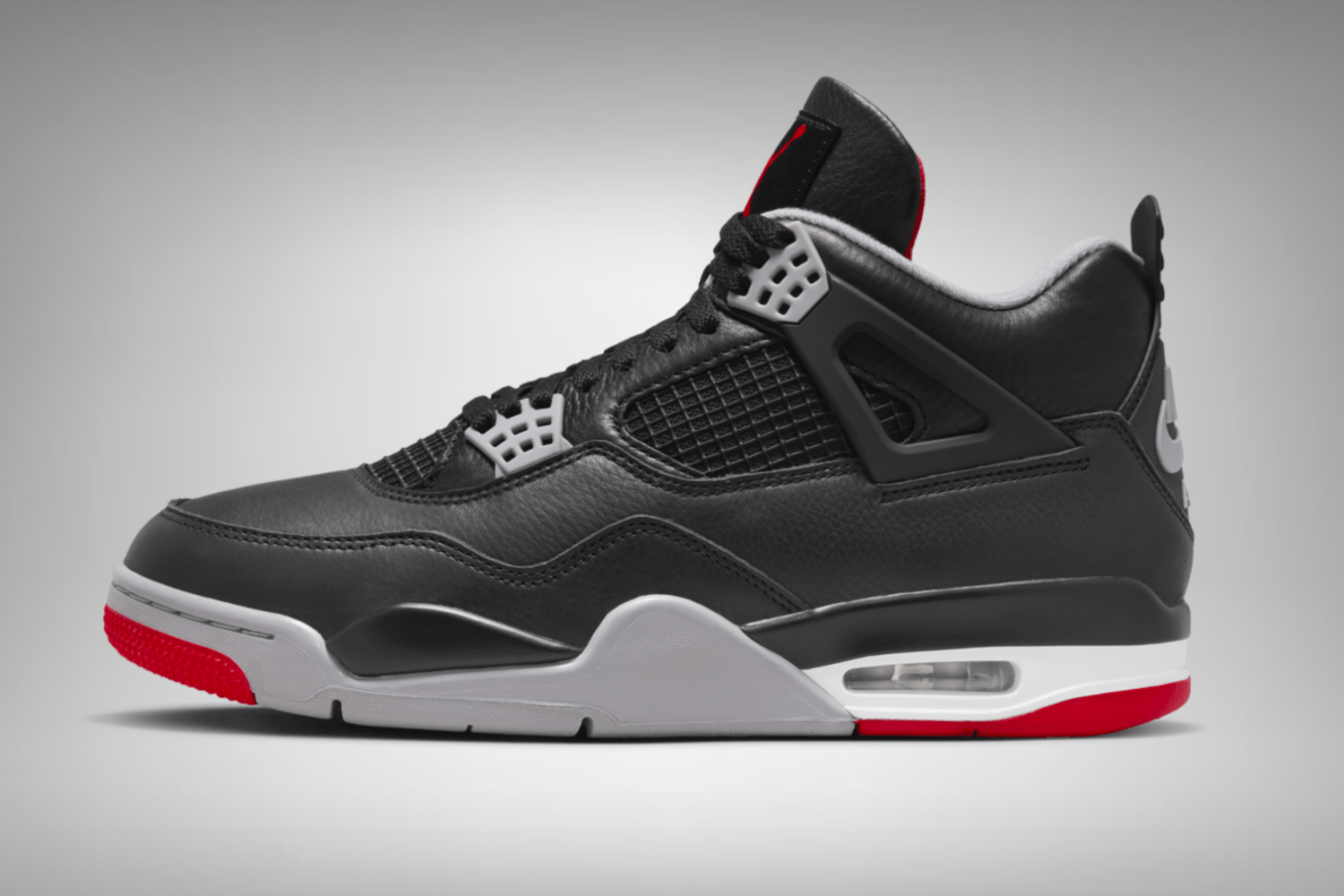 Official images of the Air Jordan 4 'Bred Reimagined'