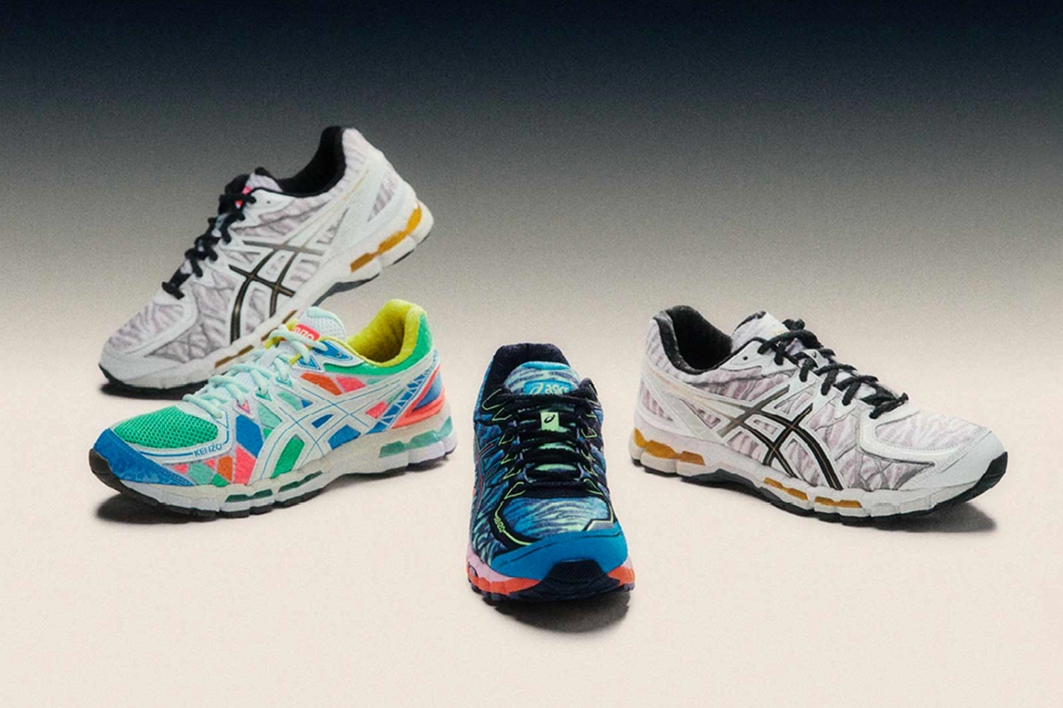 The ASICS GEL-KAYANO 20 model gets a KENZO makeover
