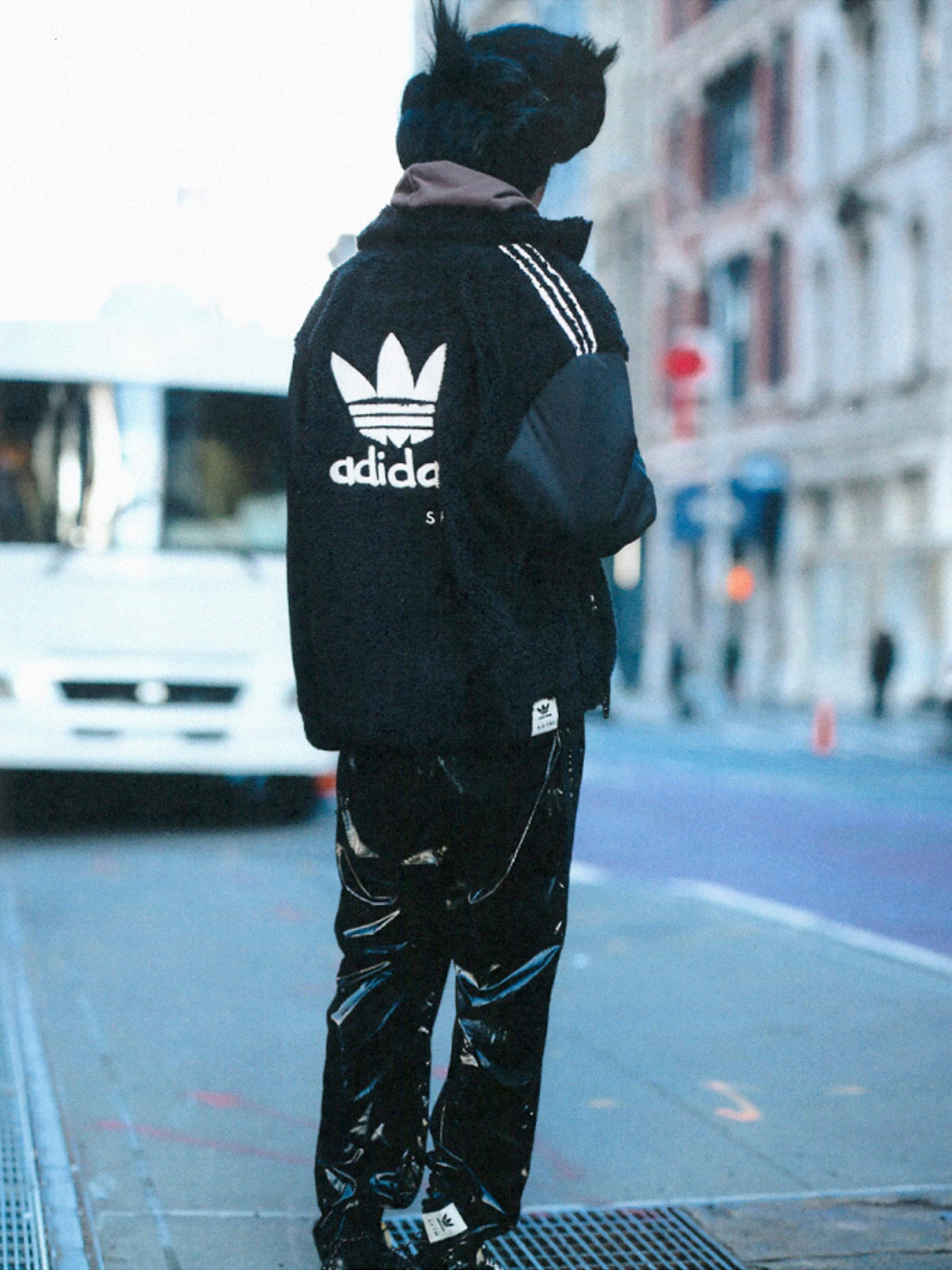 Song for the Mute x adidas outfit