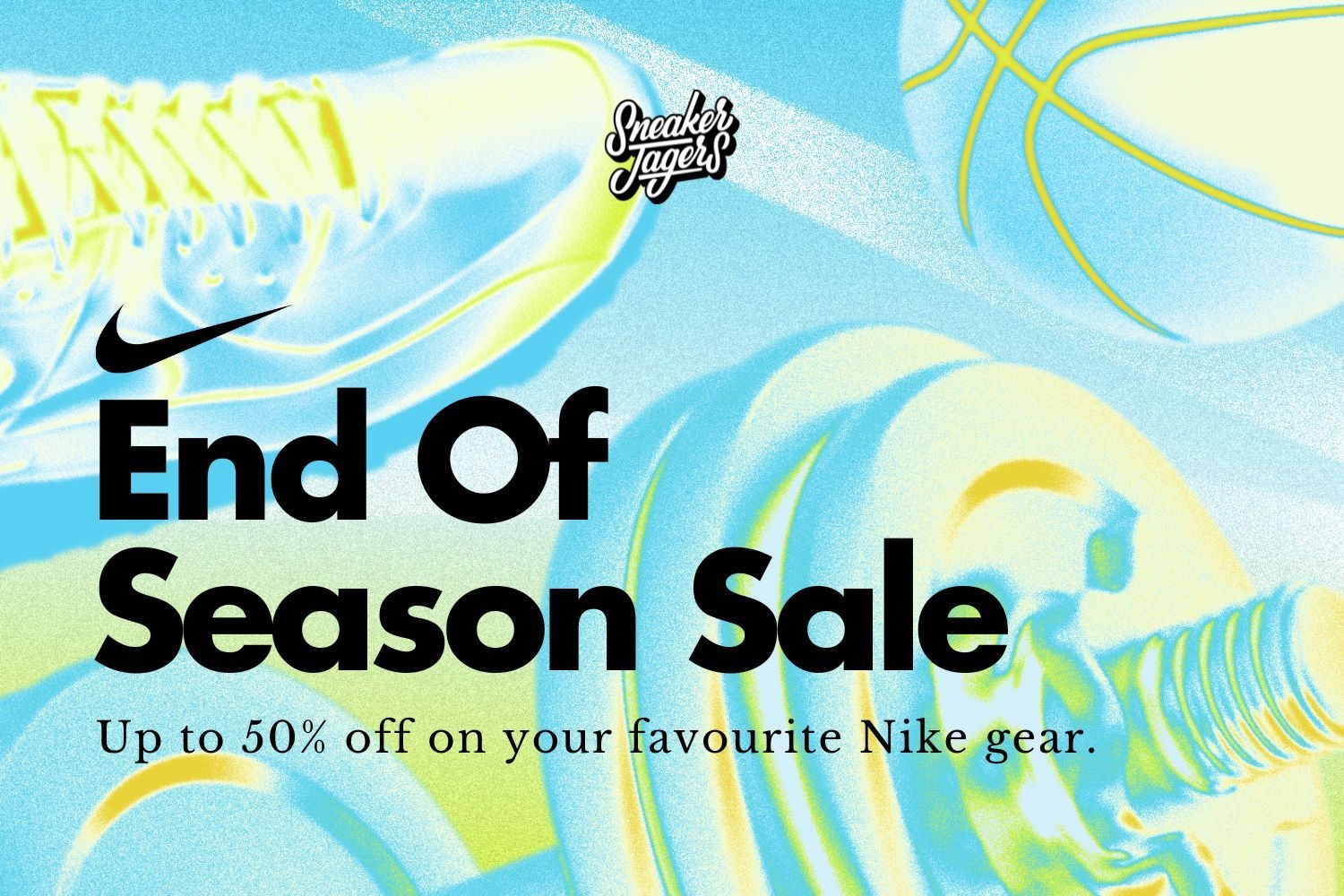 Get up to 50% off during the Nike End of Season Sale
