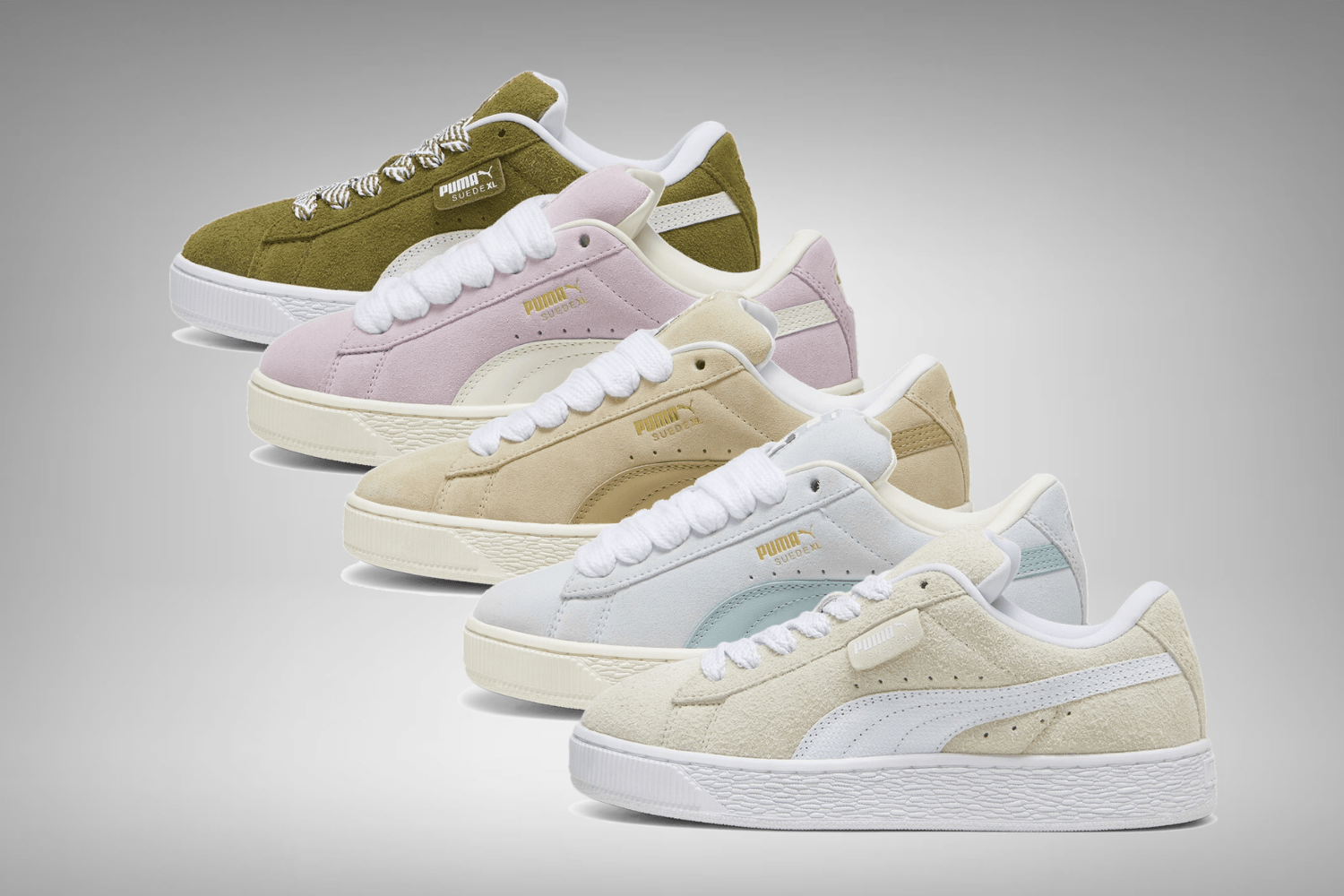 Release reminder: PUMA Suede XL is dropping in five colorways
