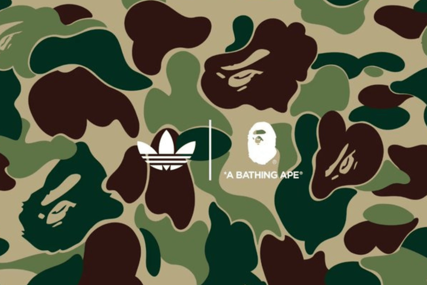 The BAPE x adidas NRTN pack is dropping April 2024