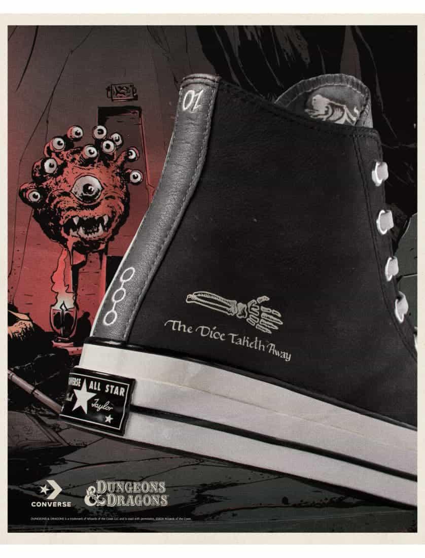 Dungeons & Dragons x Converse Chuck 70 Leather 'The Dice Taketh Away'