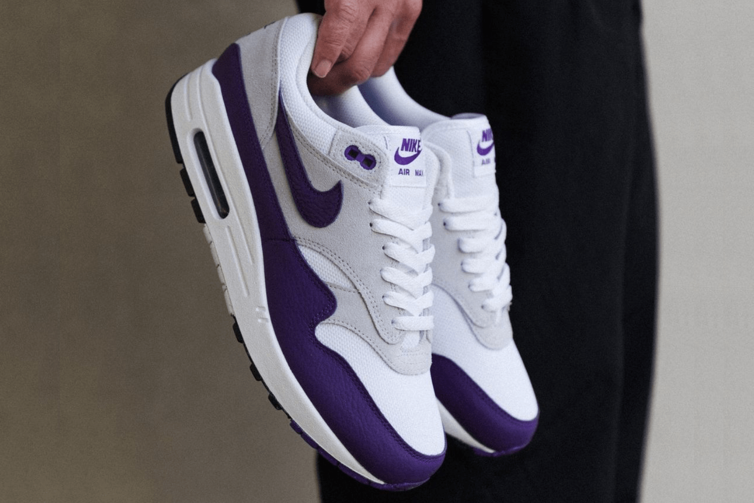 Out now: the Nike Air Max 1 'Field Purple'