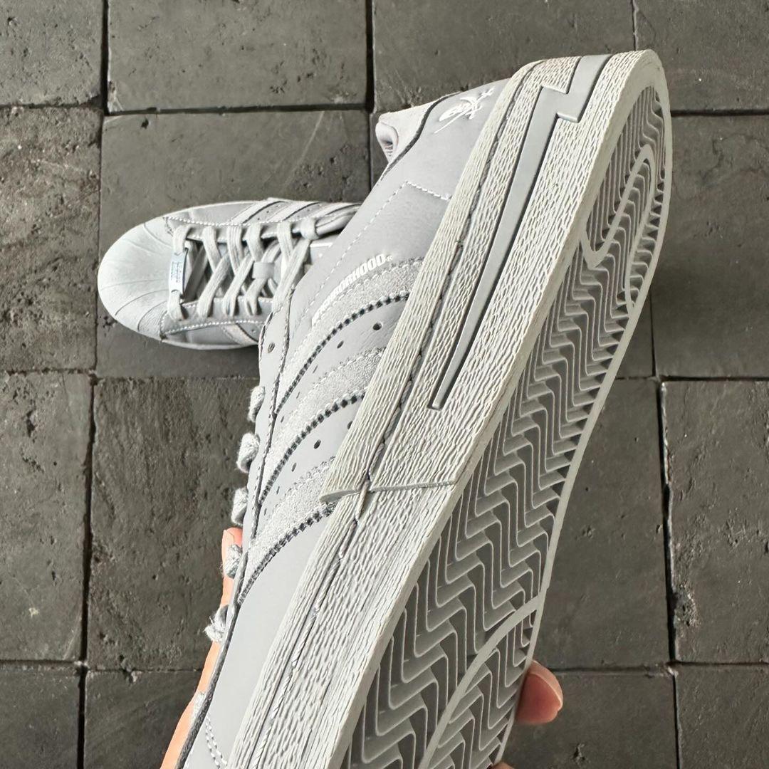NEIGHBORHOOD x adidas Superstar 'Cement Grey'