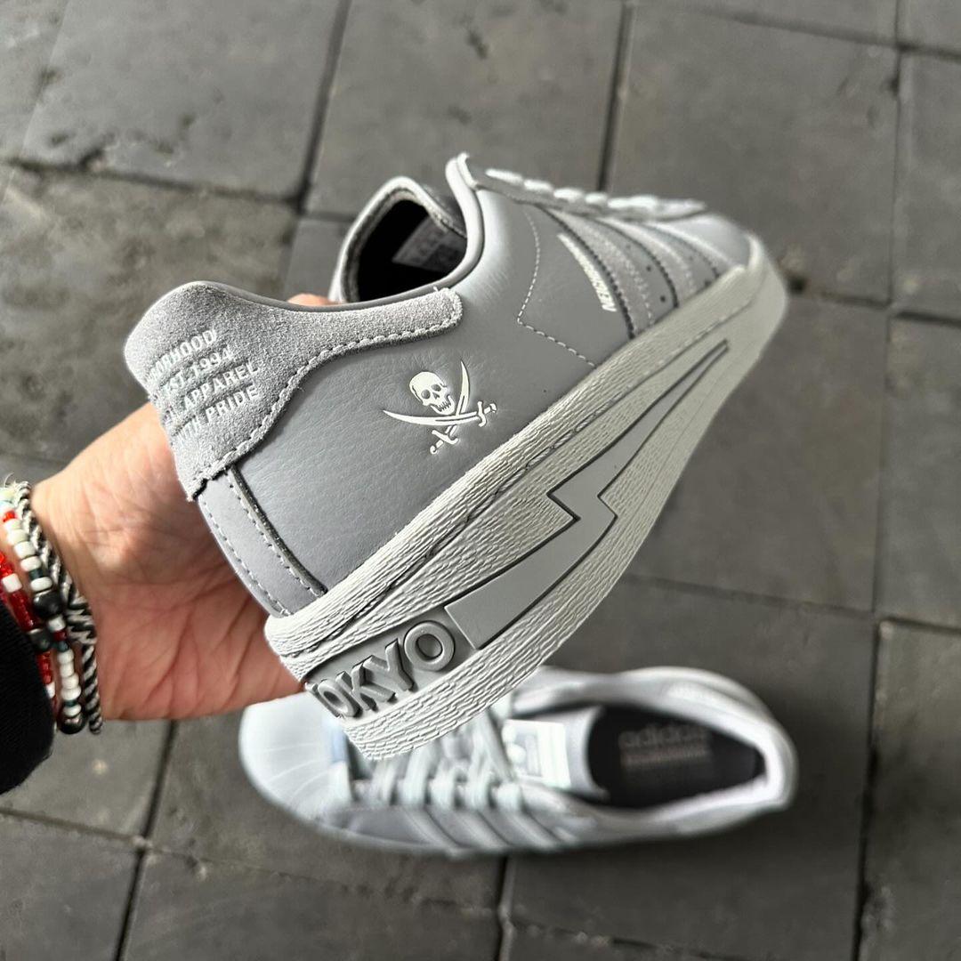 NEIGHBORHOOD x adidas Superstar 'Cement Grey'