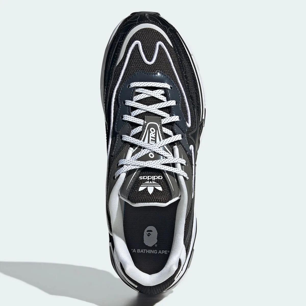 bape adidas orketro white black