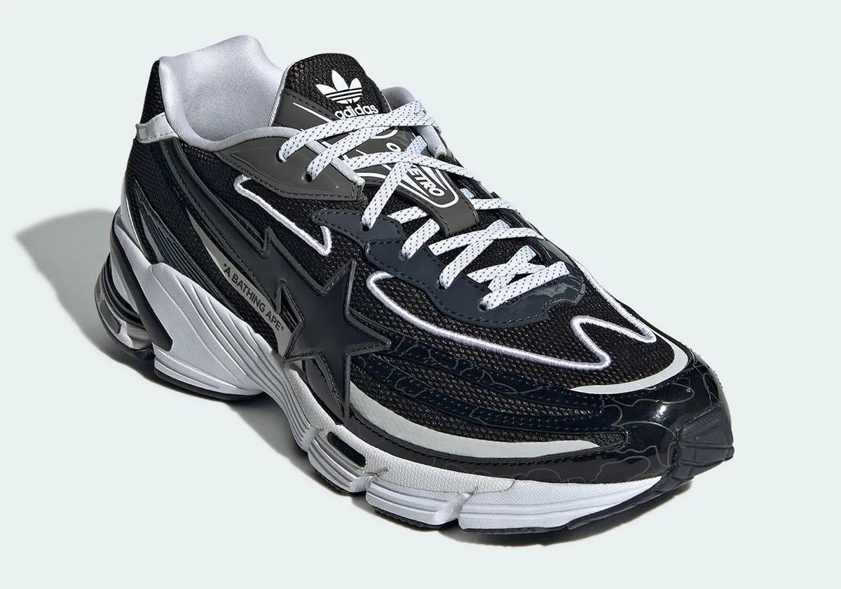 bape adidas orketro white black