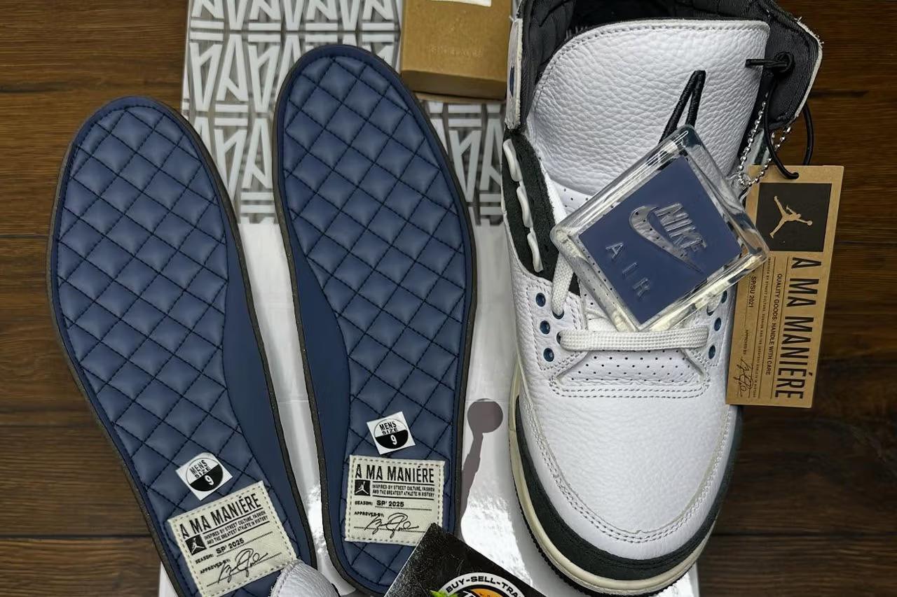 A Ma Manière x Air Jordan 3 Diffused Blue