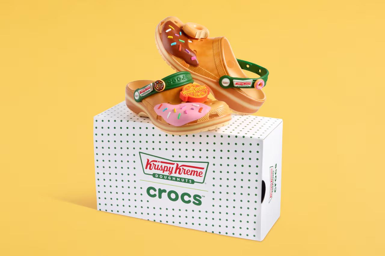 Krispy Kreme x Crocs Classic Clog