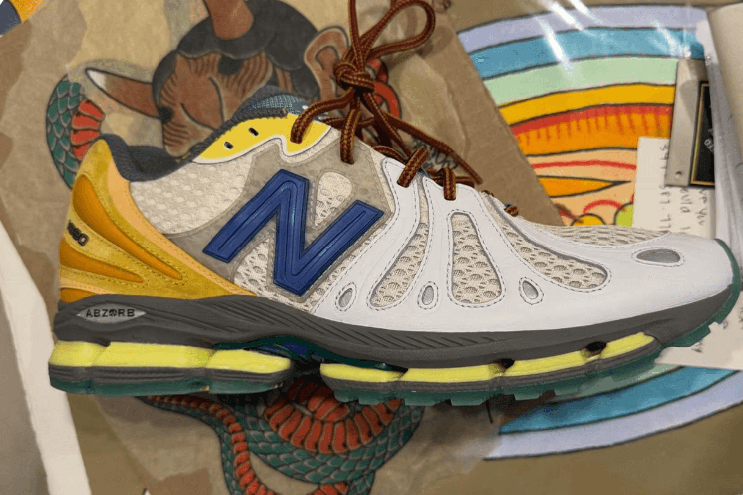 Action Bronson Teases Second Colorway of the New Balance 1890